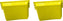 Omcan - Yellow Plastic Knife Rack, Pack of 5 - 11544