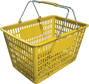 Omcan - Yellow Shopping Basket, 10/cs - 13027