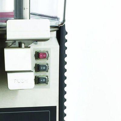 Omega - Black/Stainless Steel Fresh Drink Dispenser with Double Chamber and 3-Gallon Bowl - OSD20