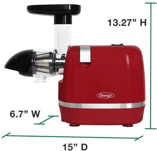 Omega - Cold Press 365 Juicer Red - H3000RED