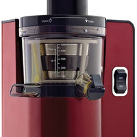Omega - Red Vertical Square Low-Speed Masticating Juicer with Square Front - VSJ843QR