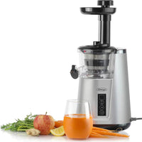 Omega - Silver 365 Vertical Cold Press Masticating Juicer - JC3000SV13