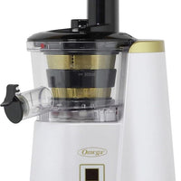 Omega - White 365 Vertical Cold Press Masticating Juicer - JC3000WH13