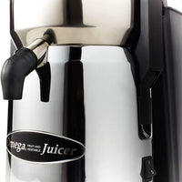 Omega - Wide Mouth Heavy-Duty Commercial Chrome Black Centrifugal Juicer - MMC500C