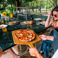 Ooni - 16" Bamboo Pizza Peel and Serving Board - UU-P1CD00