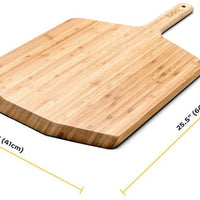 Ooni - 16" Bamboo Pizza Peel and Serving Board - UU-P1CD00