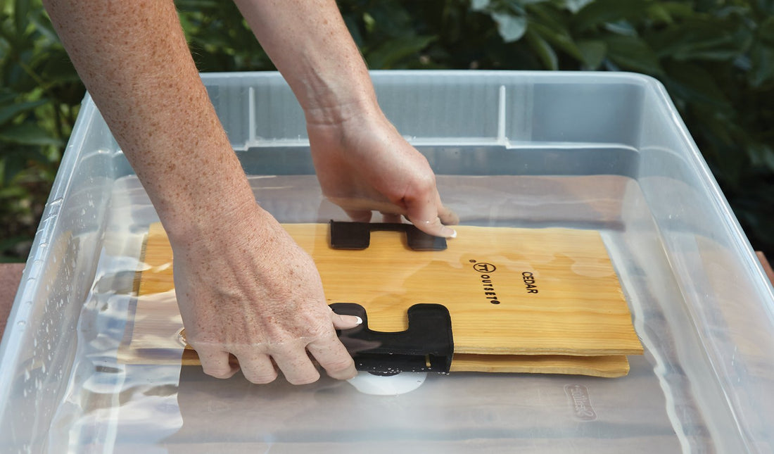 Outset - 2 PC Grill Plank Soaker Clips - 76224