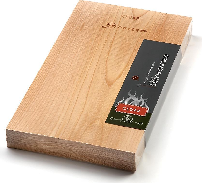 Outset - 4 PC Cedar Grilling Planks - F715