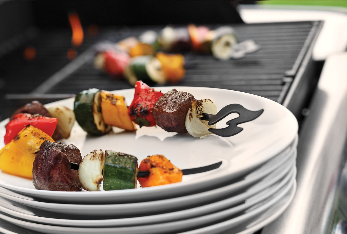 Outset - 4 PC Non-Stick Circular Kebab Skewers - 76175