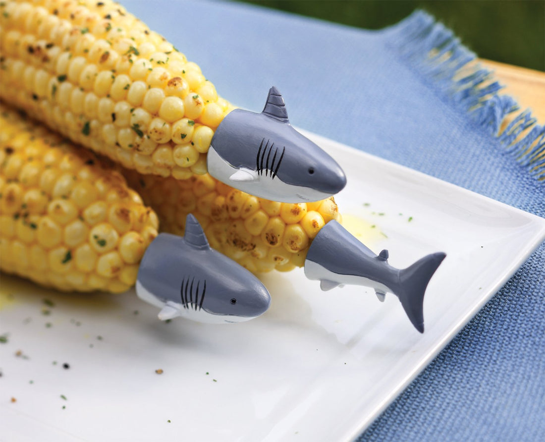 Outset - 8 PC Shark Corn Holders - 76168