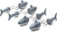 Outset - 8 PC Shark Corn Holders - 76168