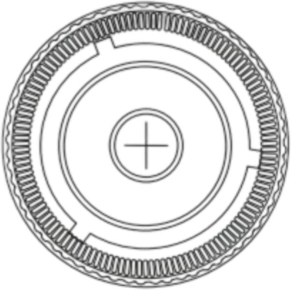 PLS16 Straw Slot Lid 1600 Series PET Cup, 1000/Cs - PLS16