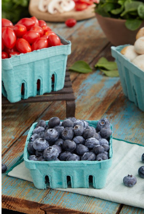 Pactiv Evergreen - 0.50 Oz Half Pint Berrybasket/Paper Container, 600/Cs - M336153