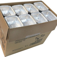 Pactiv Evergreen - 1 lb Oblong Aluminum Takeout Container, 200/Cs - Y70530