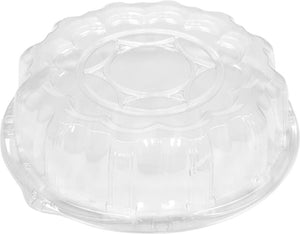 Pactiv Evergreen - 12" Caterware Crystal Clear Dome Lid, 50/Cs - P9812