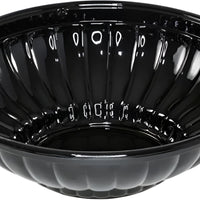 Pactiv Evergreen - 12" Mystique Deep Salad Plastic Bowls, 5pads/Cs - 8C (Special Order Item)