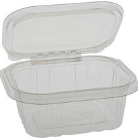 Pactiv Evergreen - 12 Oz Tamper Evident Recycled Plastic Hinged Deli Container, Clear, 304 Count - TEHL5X412