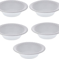 Pactiv Evergreen - 12 Oz White Non-Laminated Round Foam Bowl, 5/Cs - YTH100120000