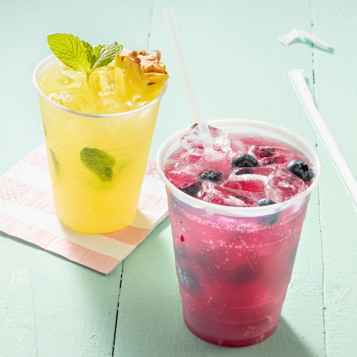 Pactiv Evergreen - 12 oz. Plastic Cold Cup, Translucent, Pack of 855 - YE12