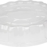 Pactiv Evergreen - 16" Caterware Crystal Clear Dome Lid, Pack of 50 - P9816Y