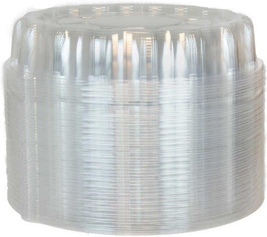 Pactiv Evergreen - 16" Caterware Crystal Clear Dome Lid, Pack of 50 - P9816Y