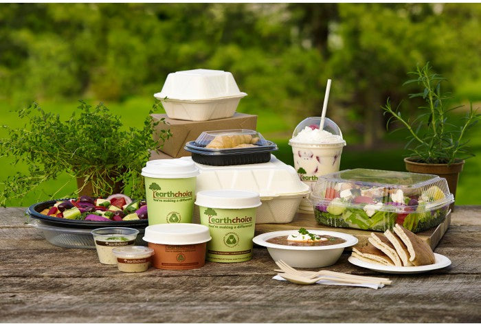 Pactiv Evergreen - 16 Oz Earth Choice Large Compostable Green Soup Container, 500/Cs - PHSC16ECD (Special Order Item)