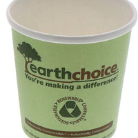 Pactiv Evergreen - 16 Oz Earth Choice Large Compostable Green Soup Container, 500/Cs - PHSC16ECD (Special Order Item)