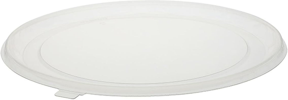 Pactiv Evergreen - 16" Round PET Clear Catering Tray, 50/Cs - YNLP16BC