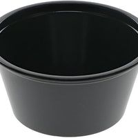 Pactiv Evergreen - 2 Oz Black Plastic Portion Cup, Pack of 2400 - YS200E