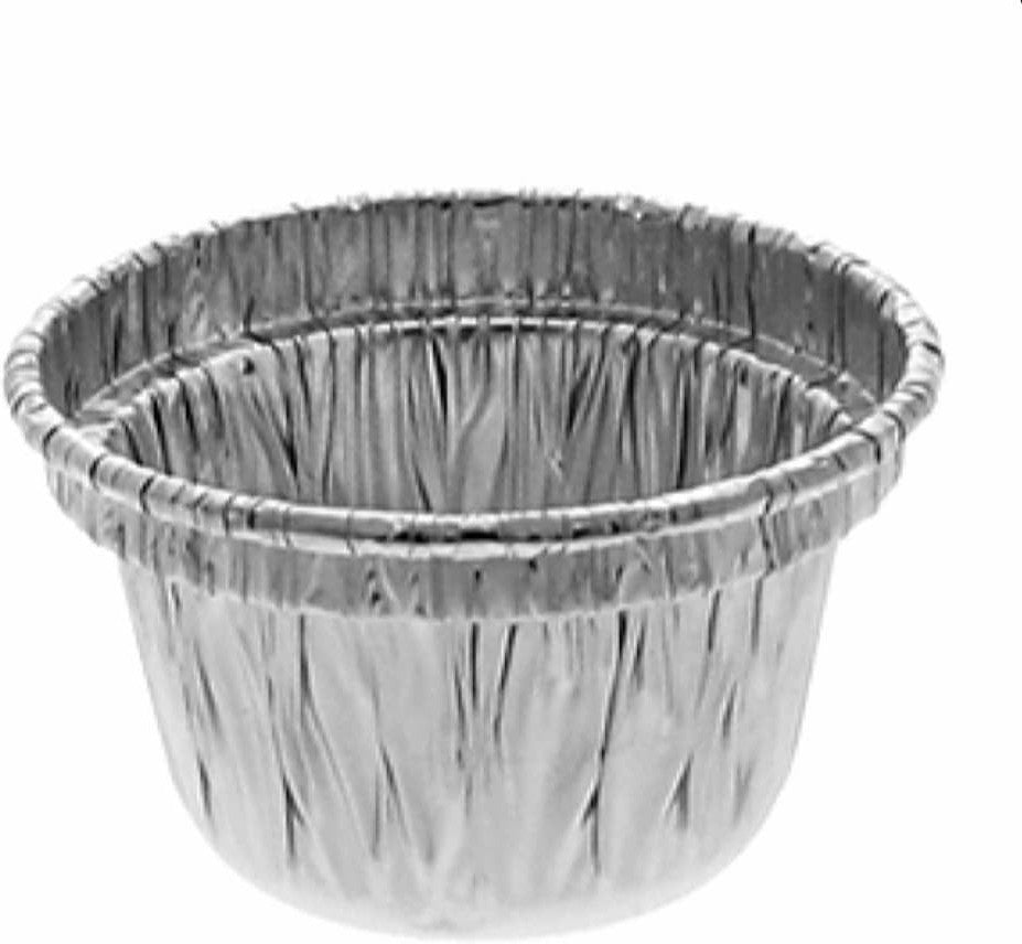 Pactiv Evergreen - 2 Oz Round Aluminum Sauce Cup, 275sh/Cs - 40225 (Special Order Item)