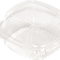 Pactiv Evergreen - 20 Oz Large Plastic SmartLock Clear Hinged Container, 500/Cs - YCI811600000