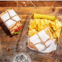 Pactiv Evergreen - 20 oz. Clear, Tamper Evident Recycled Plastic Hinged Deli Container, 234/cs - TEHL7X620