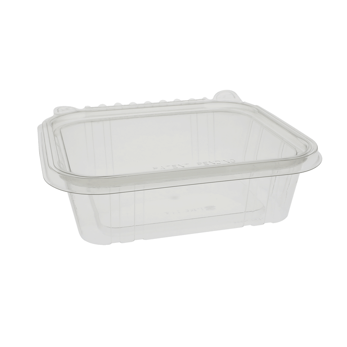 Pactiv Evergreen - 24 Oz Tamper Evident Recycled Plastic Hinged Deli Container, 231 Count - TEHL7X624