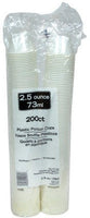 Pactiv Evergreen - 2.5 Oz Translucent Plastic Portion Cup, 2400/cs - YS250