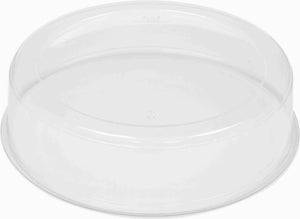 Pactiv Evergreen - 2.75" Clear Dome Tall Smooth Wall for 9" Cake, 100/Cs - 11275R
