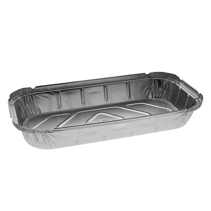 Pactiv Evergreen - 3 Lb. Oblong Aluminum Takeout Container, 250/cs - 7002-40