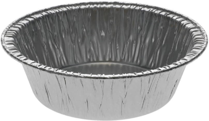 Pactiv Evergreen - 3" Medium Depth Foil Tart, 5000/Cs - 10720Z2 (Special Order Item)