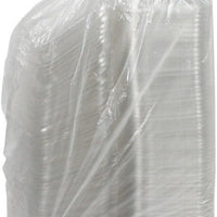 Pactiv Evergreen - 32 Oz Recycled Plastic Hinged Deli ContainerTamper Evident, Clear , Pack of 225- TEHL7X632