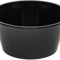 Pactiv Evergreen - 3.25 Oz Black Plastic Portion Cup, Pack of 2400 - YS300EA