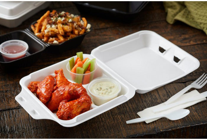 Pactiv Evergreen - 3.25 oz. Black, Plastic Portion Cup, 2400/cs - YS400A