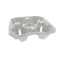Pactiv Evergreen - 4 Cup Beverage Carrier Tray, 300/Cs - M510032 (Special Order Item)