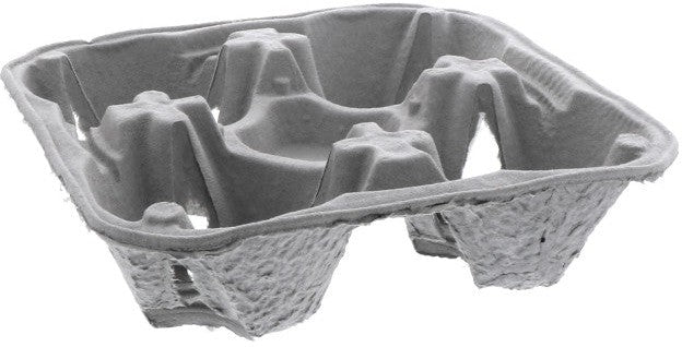 Pactiv Evergreen - 4 Cup Beverage Carrier Tray, 300/Cs - M510032 (Special Order Item)