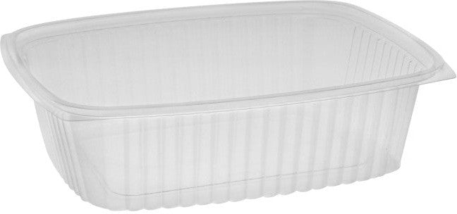 Pactiv Evergreen - 48 Oz, 9" x 7.4" x 2.25" Clear Deli Container, 250/Cs - YC18-5048 (Special Order Item)