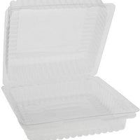 Pactiv Evergreen - 6" X 6" X 2 3/8" General Hinged Bakery Container, 91/Cs - YTV0205NP