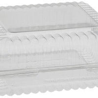 Pactiv Evergreen - 6" X 6" X 2 3/8" General Hinged Bakery Container, 91/Cs - YTV0205NP