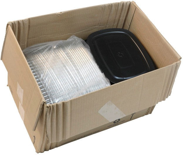 Pactiv Evergreen - 60 Oz Large Rectangular Aluminium Carry Out Container, 50/Cs - Y6711KWPET