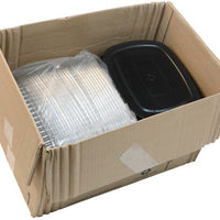 Pactiv Evergreen - 60 Oz Large Rectangular Aluminium Carry Out Container, 50/Cs - Y6711KWPET