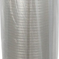 Pactiv Evergreen - 64 Oz 10" Clear 6-Compartment Plastic Round Deli Tub, Pack of 100 - 10646C