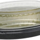 Pactiv Evergreen - 6.88" X 4.56" X 3" Aluminum Carry-Out Container, Black And Gold Base With Clear Dome, 100/cs - Y6707WPSFG