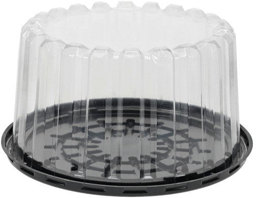 Pactiv Evergreen - 7" Cake Dome and 3.3" Base Combo, 100/Cs - 70079